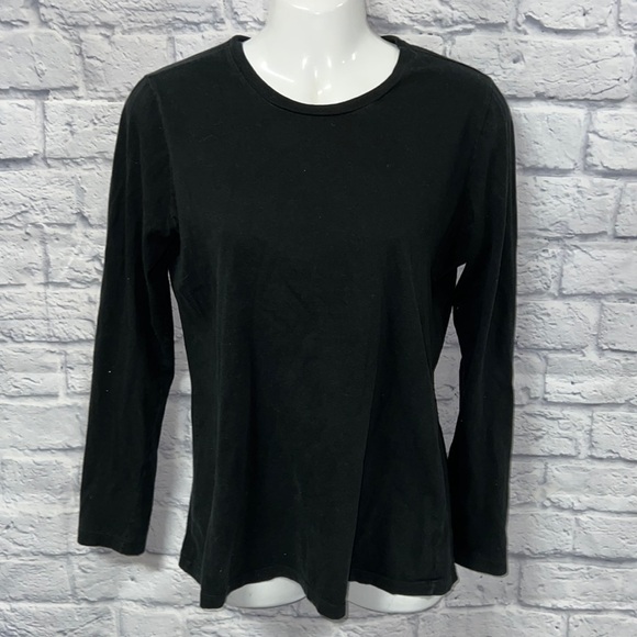 Gucci Uniform Long Sleeve Black Tee size medium - Picture 1 of 6